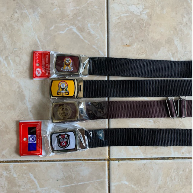 

Sabuk Gesper Anak Sekolah SD SMP SMA | Ikat Pinggang Pramuka Seragam