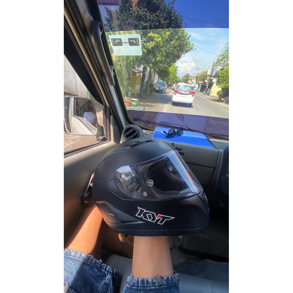 helm kyt falcon fr11 original bekas