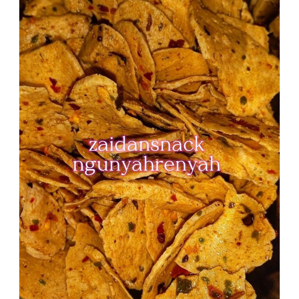 

Basreng Bulat Cikruh Bumbu Medok 1 Kg