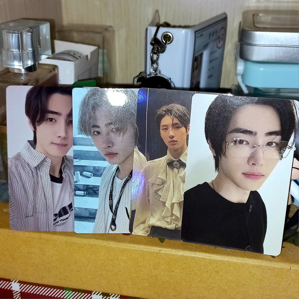 [TAKE ALL & DAPAT FREEBIES] Official Photocard PC ENHYPEN Sunghoon DICON Kacamata Scylla Konsep Sada