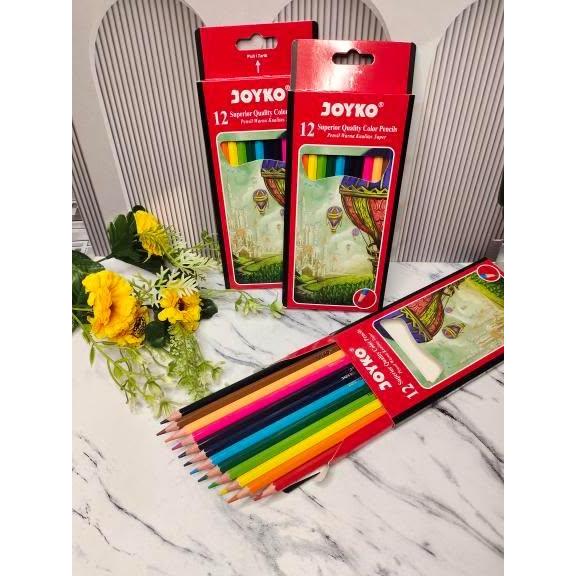 

Pensil Warna Joyko [12 Warna]