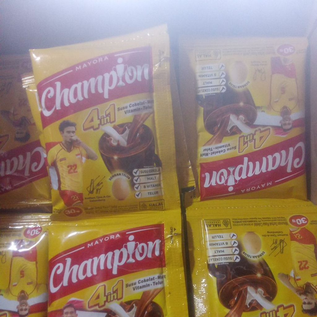 

susu champion 10saset