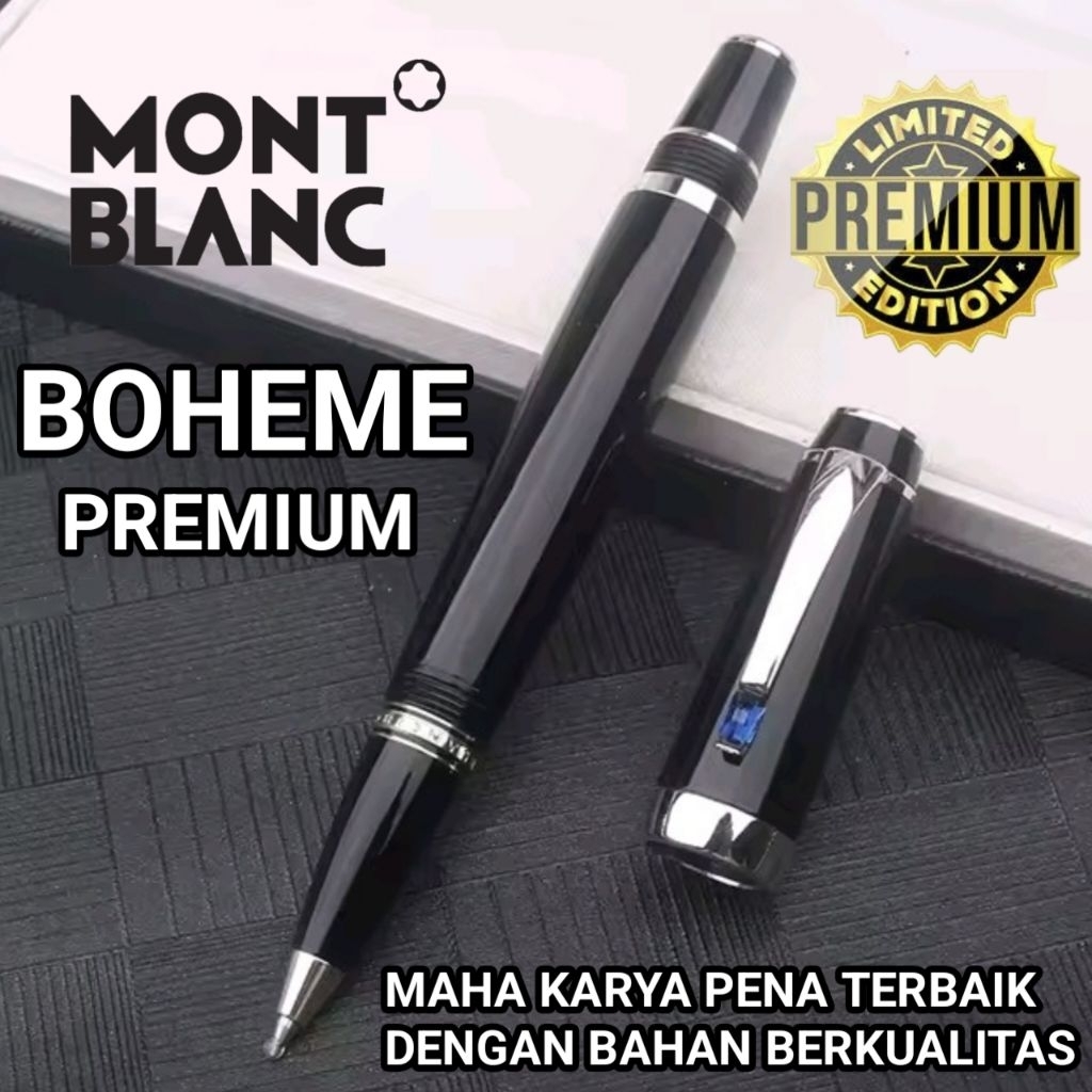 

Pulpen Premium Branded In The World Monblang BOHEME Lengkap Dengan Box Premium Exlusive Dan Book Guide