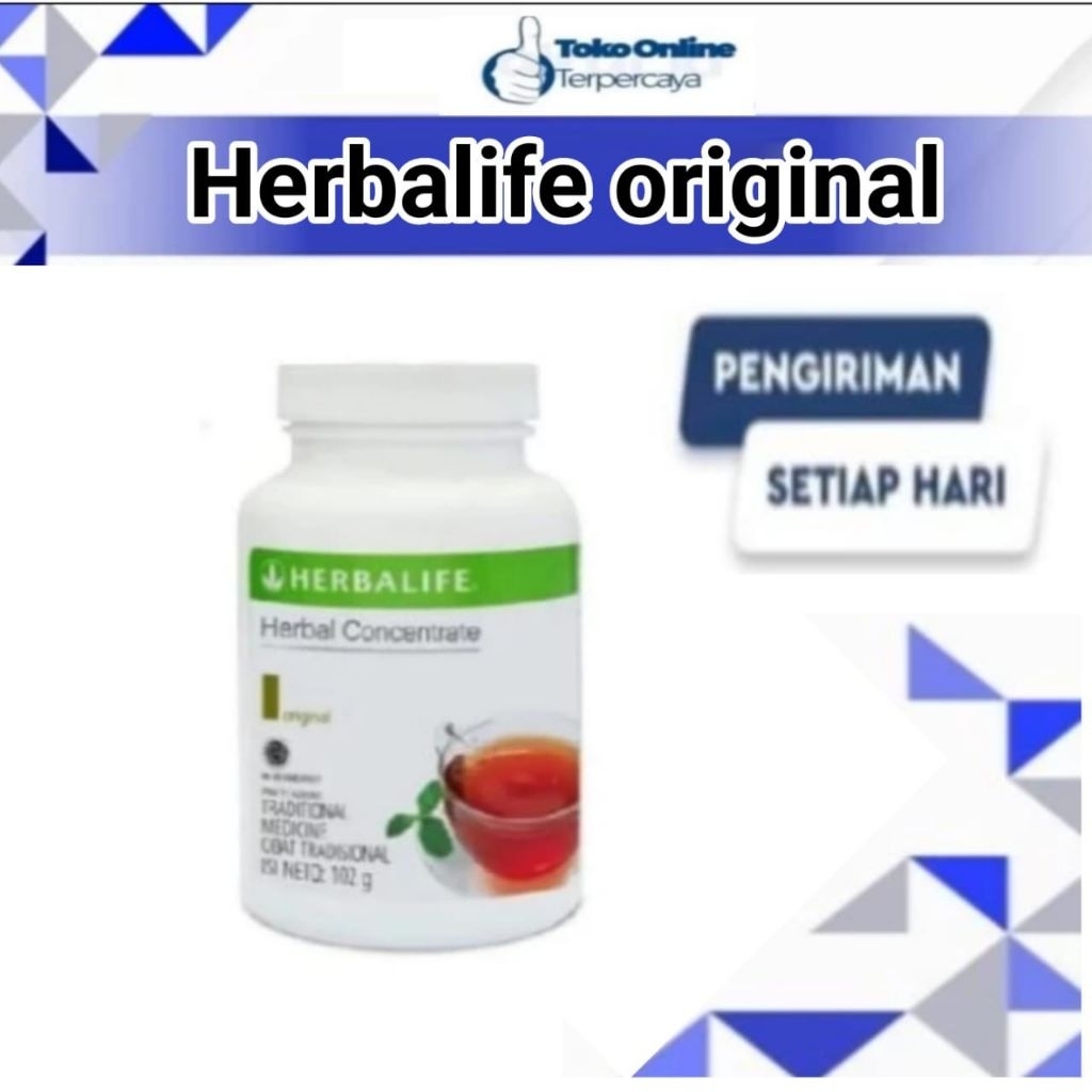 HERBALIFE CONCENTRATE teh pembakar lemak