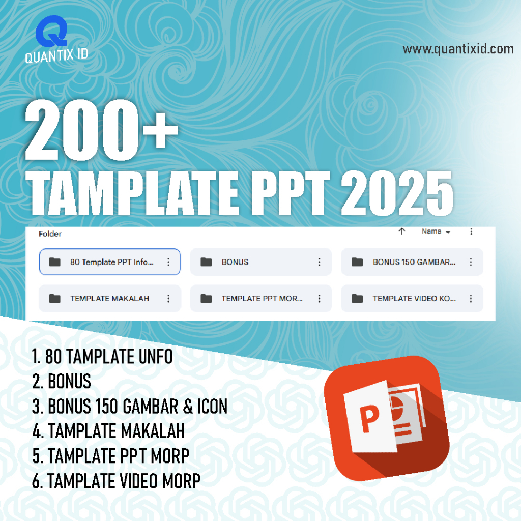 

08. Template PPT Morp 2025 | Desain Profesional & Estetik | Siap Pakai untuk Sidang & Presentasi