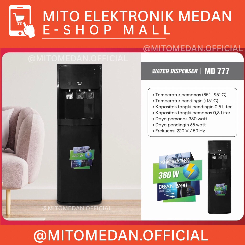 MITO MEDAN - WATER DISPENSER MD777 MITO