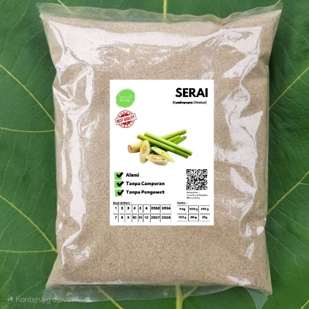 

Serai Bubuk Serbuk Sere 1 Kg Sereh