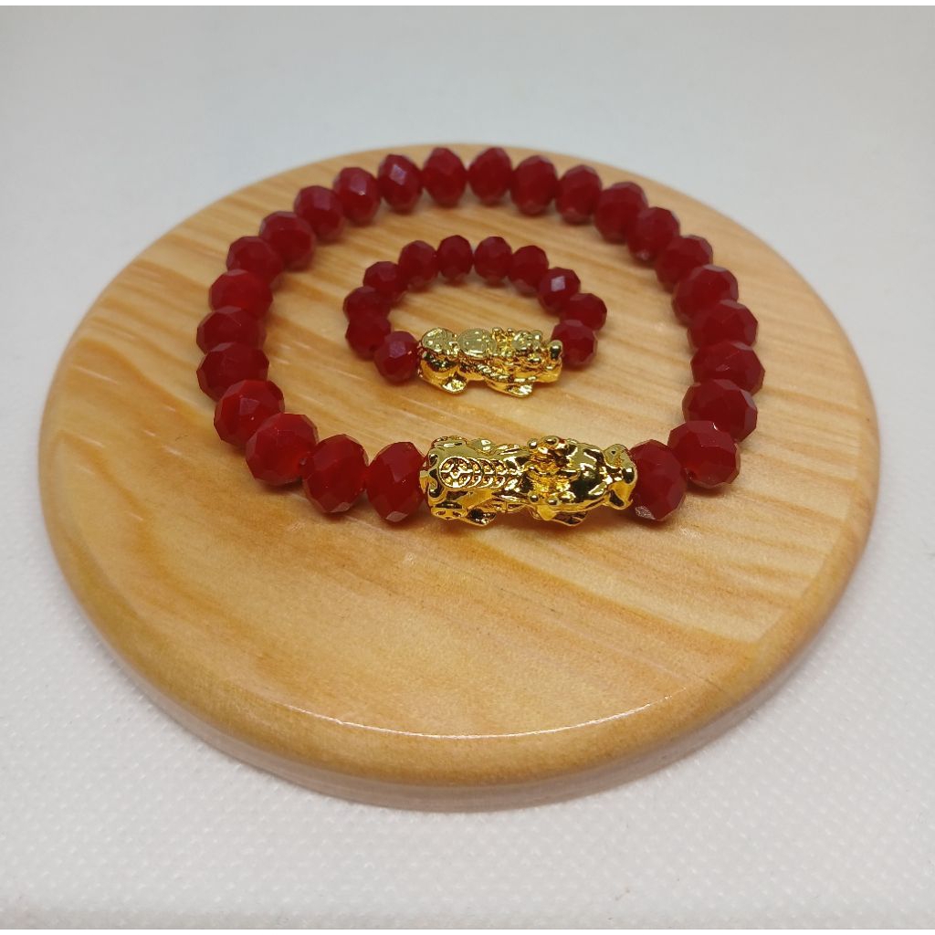 COD✅️Set Gelang Cincin Liontin Pixiu Naga Bracelets