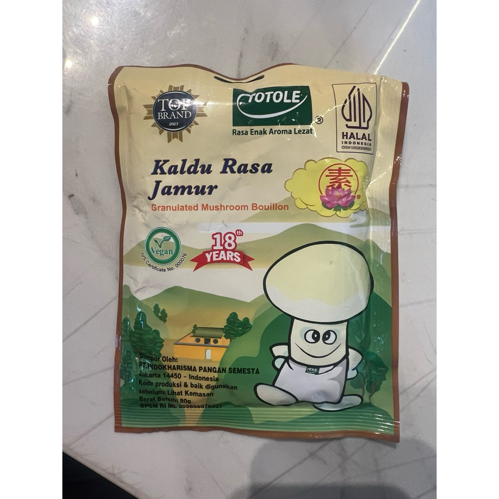 

totole kaldu jamur 80g