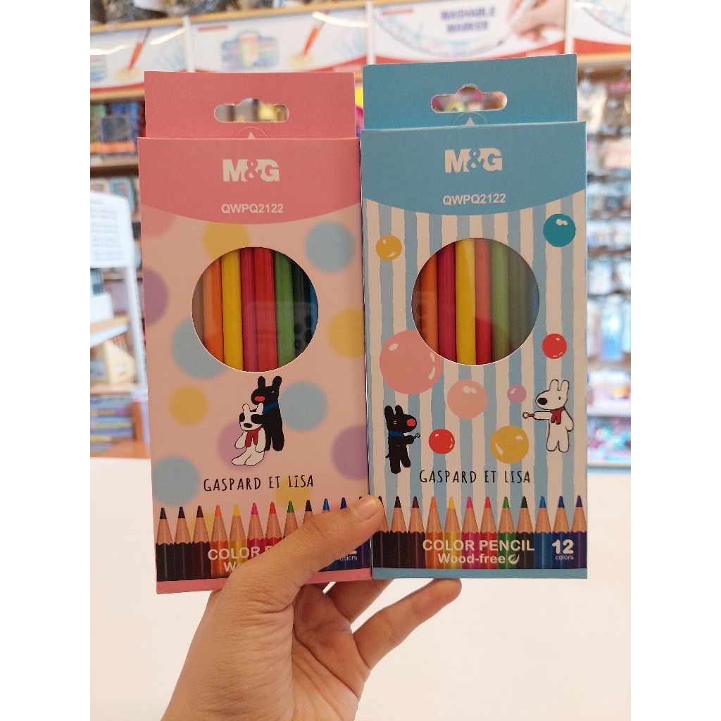 

M&G Gaspard ET Lisa Pencil Color Wood-Free 12 COLOR