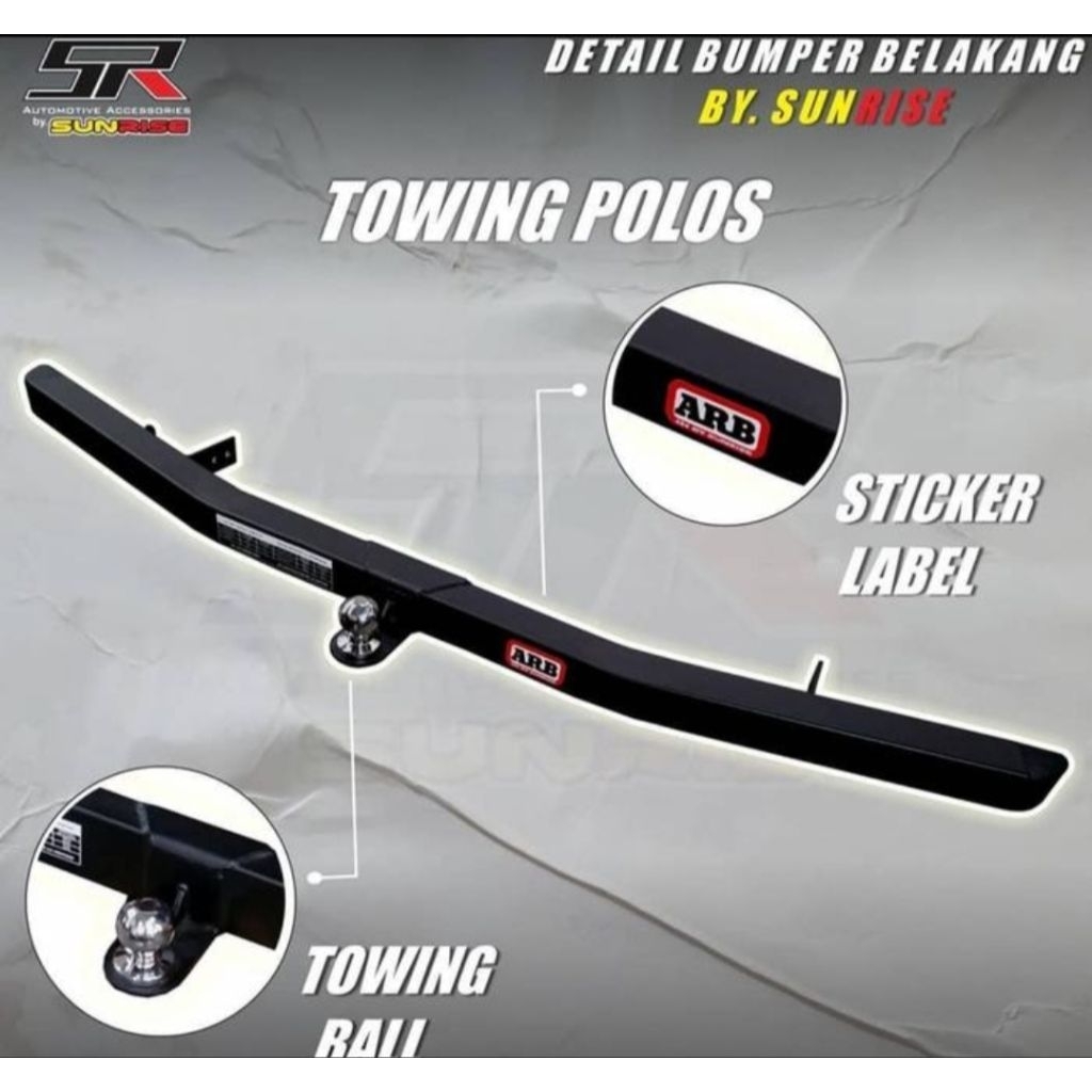 BEMPER TOWING ARB SUZUKI ERTIGA 2012 - 2017