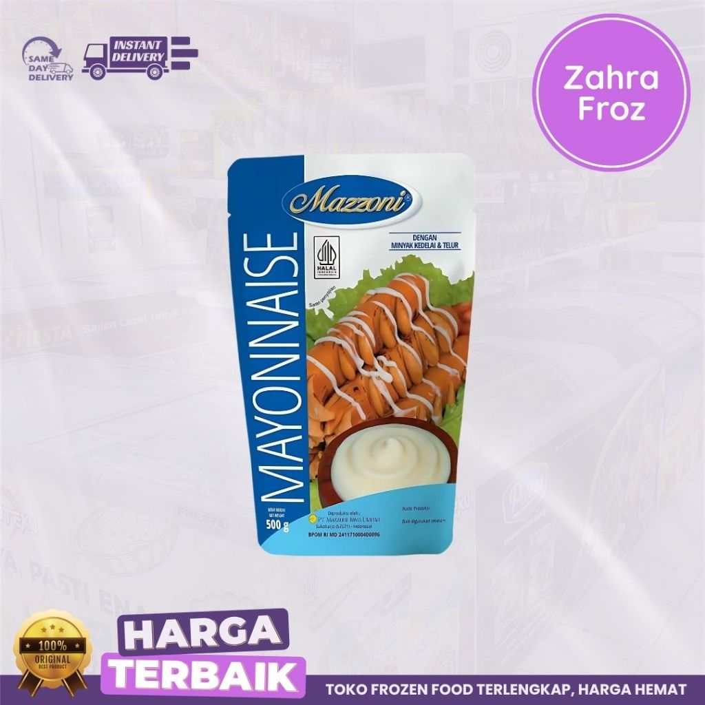 

MAZZONI MAYONAIS EKONOMIS 500 GR