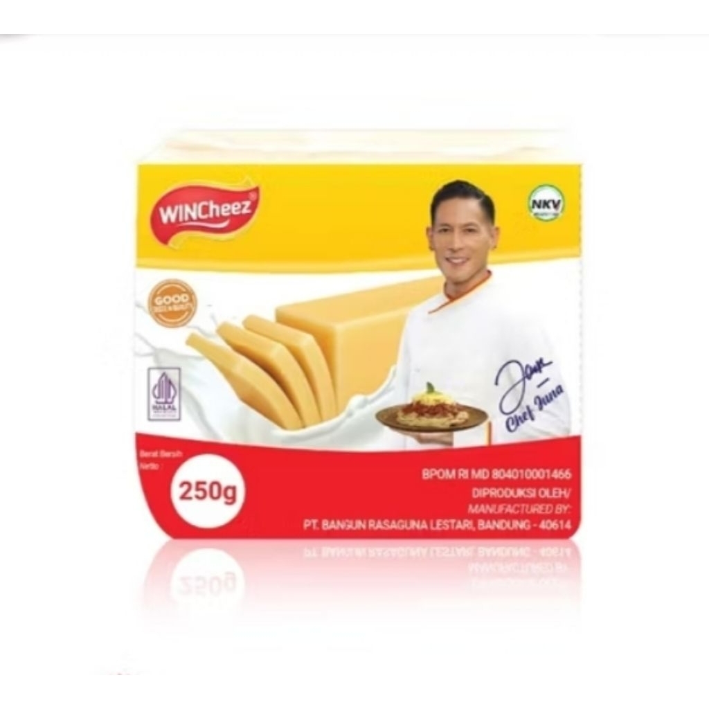 

Whincheez Keju Cheddar Regular 250 gr - Keju Whinchees Kemasan 250 gr