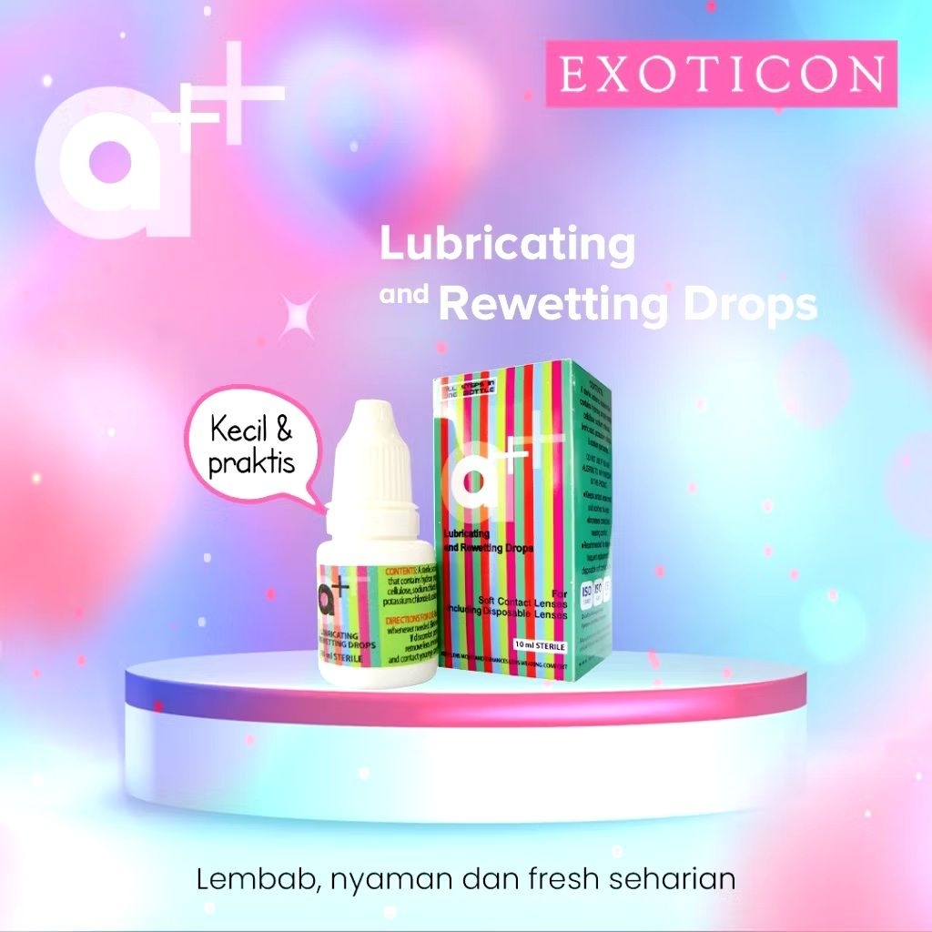 Exoticon Softlens - Rewetter A+ 10ml - Tetes Mata Softlens