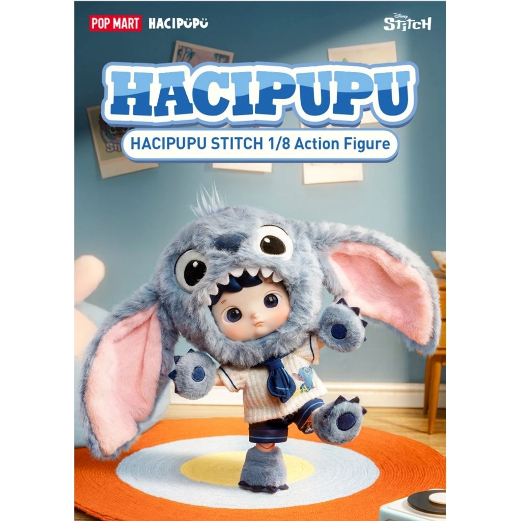 POP MART - HACIPUPU STITCH 1/8