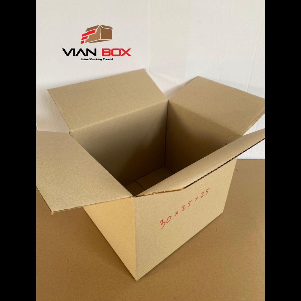 

kardus/karton ukuran 30x25x25cm 1ply