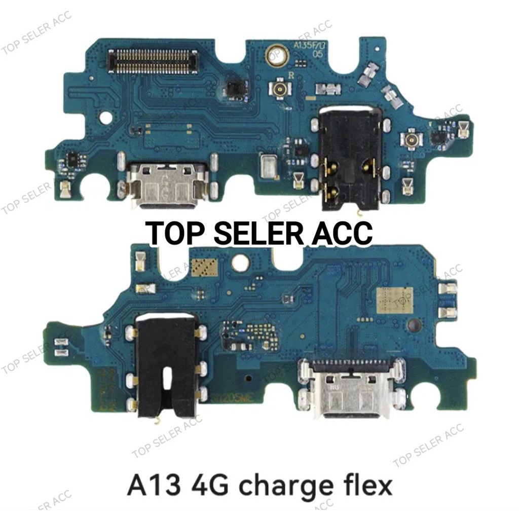 SAMSUNG A13 4G FLEXIBEL KONEKTOR CHARGER / PAPAN CAS WITH IC SAMSUNG A13 4G A135F ORIGINAL