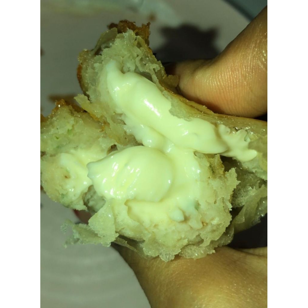 

Dimsum Goreng Keju Menul Chilli Oil