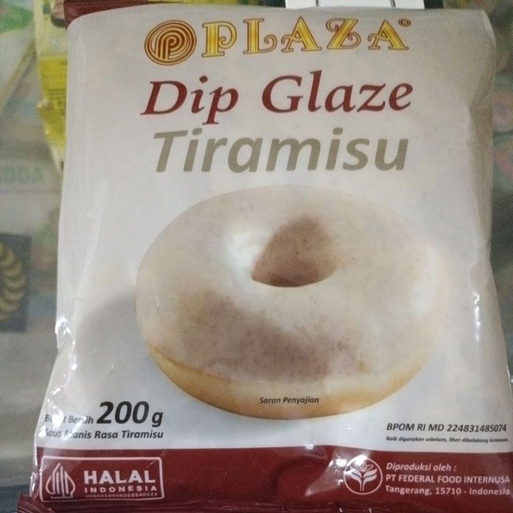 

Dip Glaze tiramisu kemasan 200gram