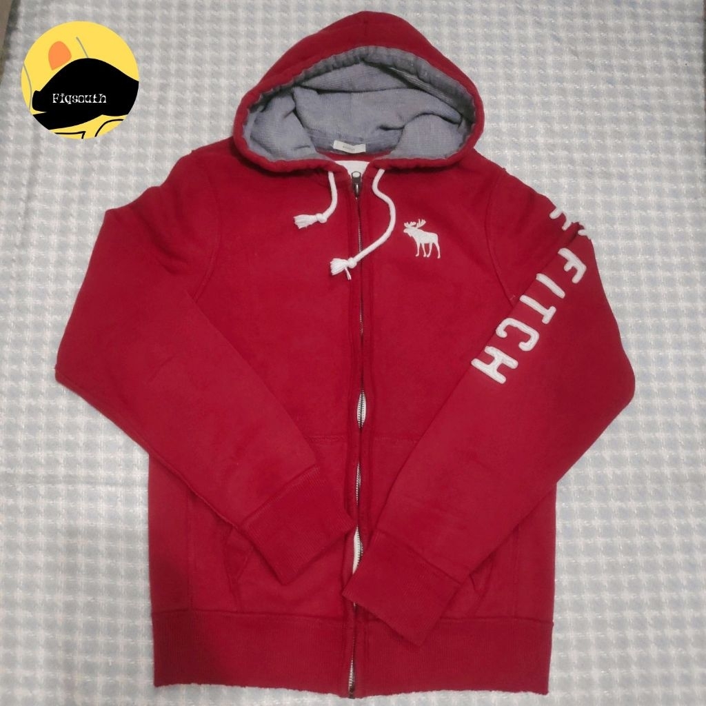 Hoodie Zipper Abercrombie & fitch size XL (likenew)