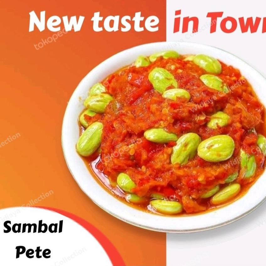 

PROMO 2 BUNGKUS SAMBEL PETE EXTRA PEDAS TANPA PENGAWET 25 GRAM