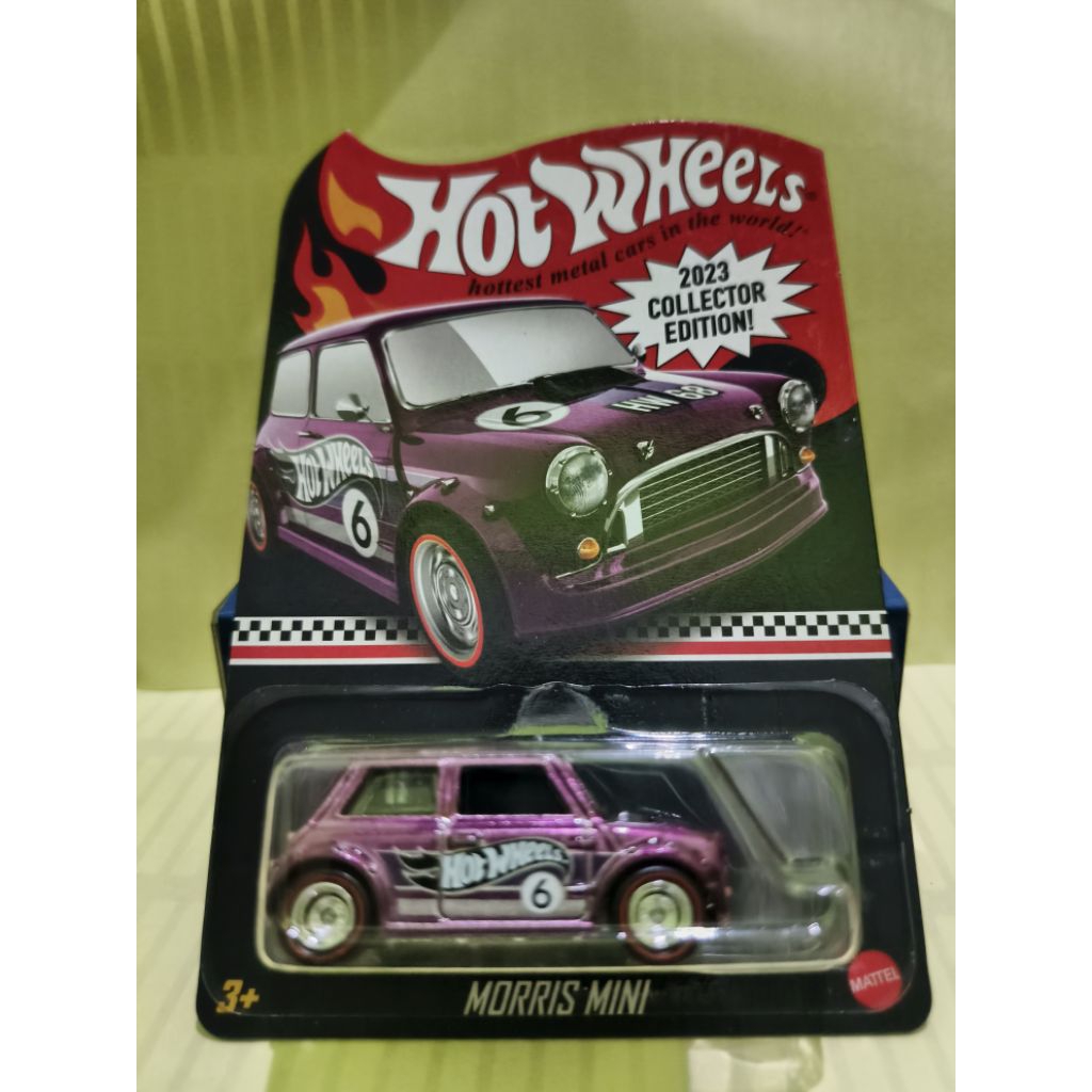 DIECAST HOTWHEELS MORRIS MINI COLLECTOR EDITION 2023