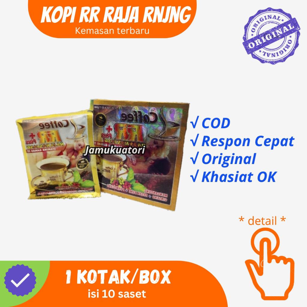 

kopi raja ranjang original 1 box isi 10 saset