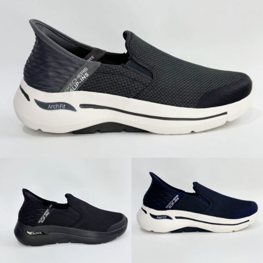 SKECHERS SLIP INS ARCHFIT MAN/SEPATU SKECHERS SLIP INS ARCHFIT MAN/SEPATU PRIA