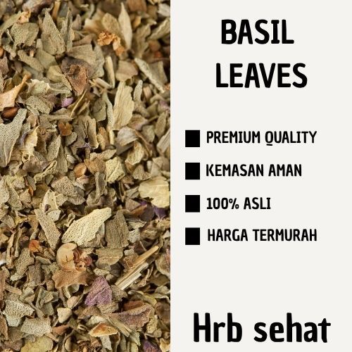

50 dan 100 gram basil leaves