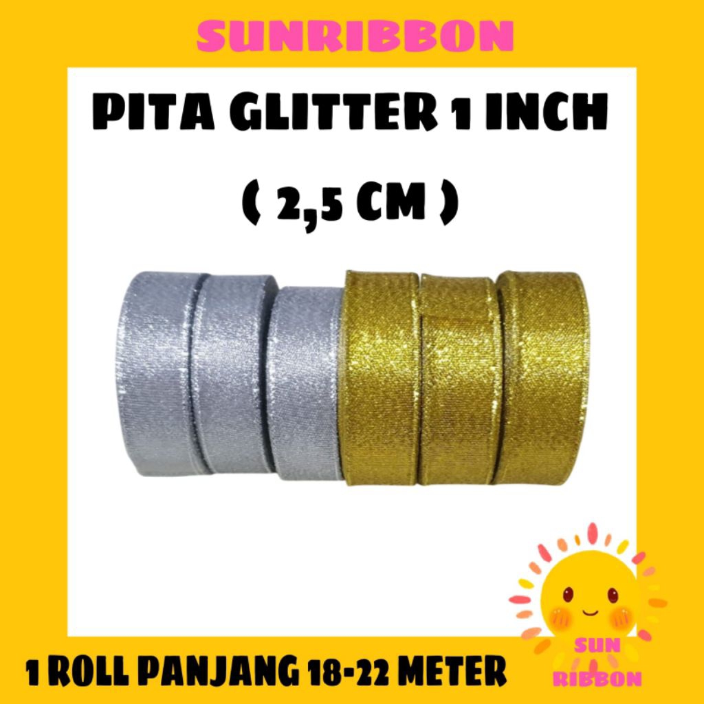 

PITA EMAS/PERAK 1 INCH (2.5CM) 1ROLL