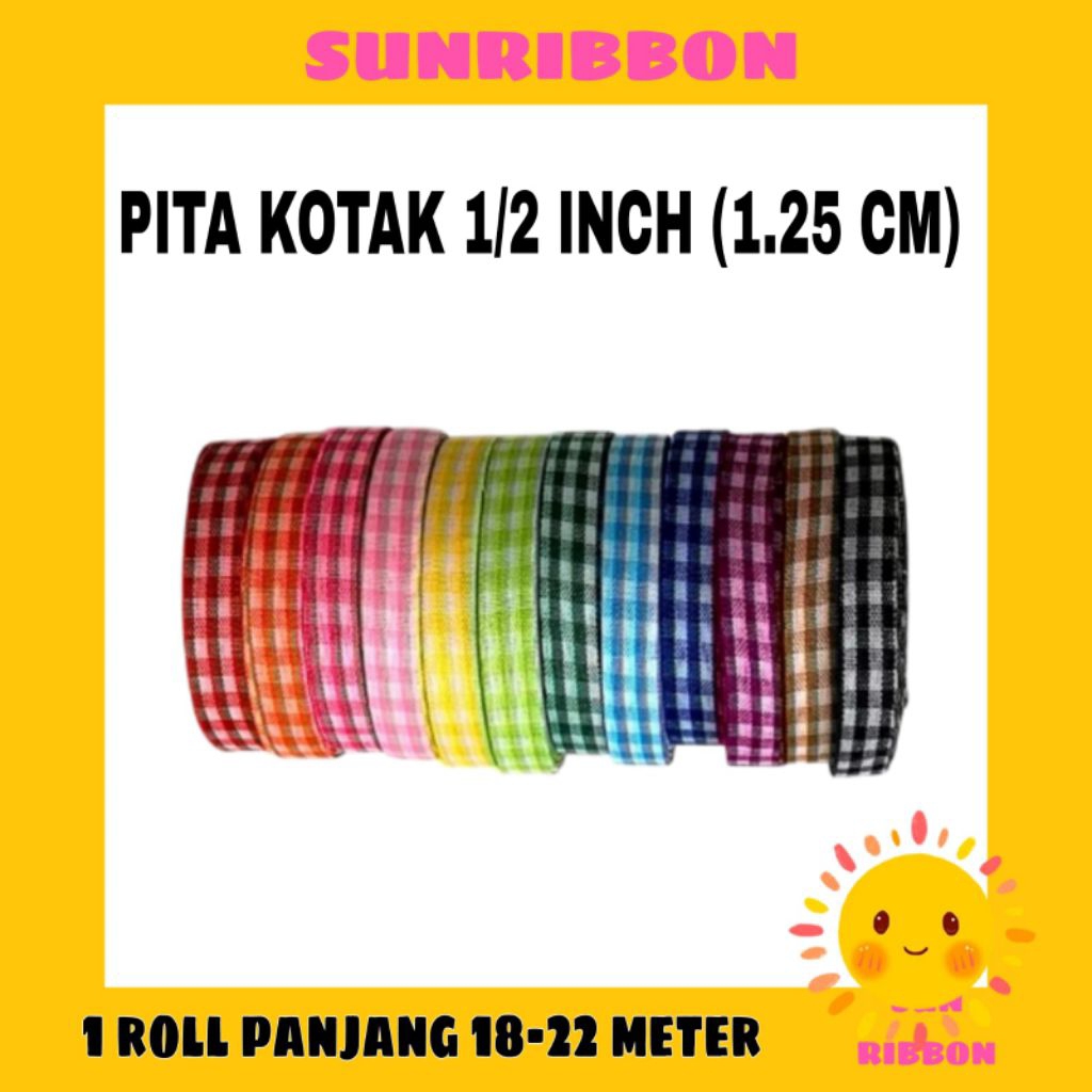 

PITA KOTAK 1/2 INCH PANJANG 20 YARD (18 METER)