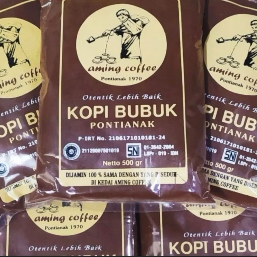 

kopi bubuk Aming khas Pontianak 1kg