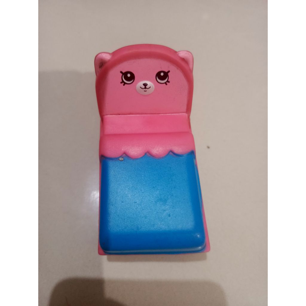 Perabotan bed mini barbie mini