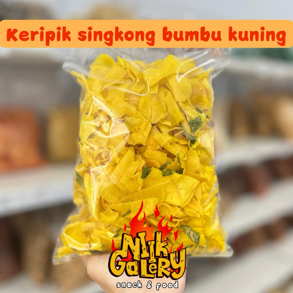 

Keripik singkong bumbu kuning 250gr
