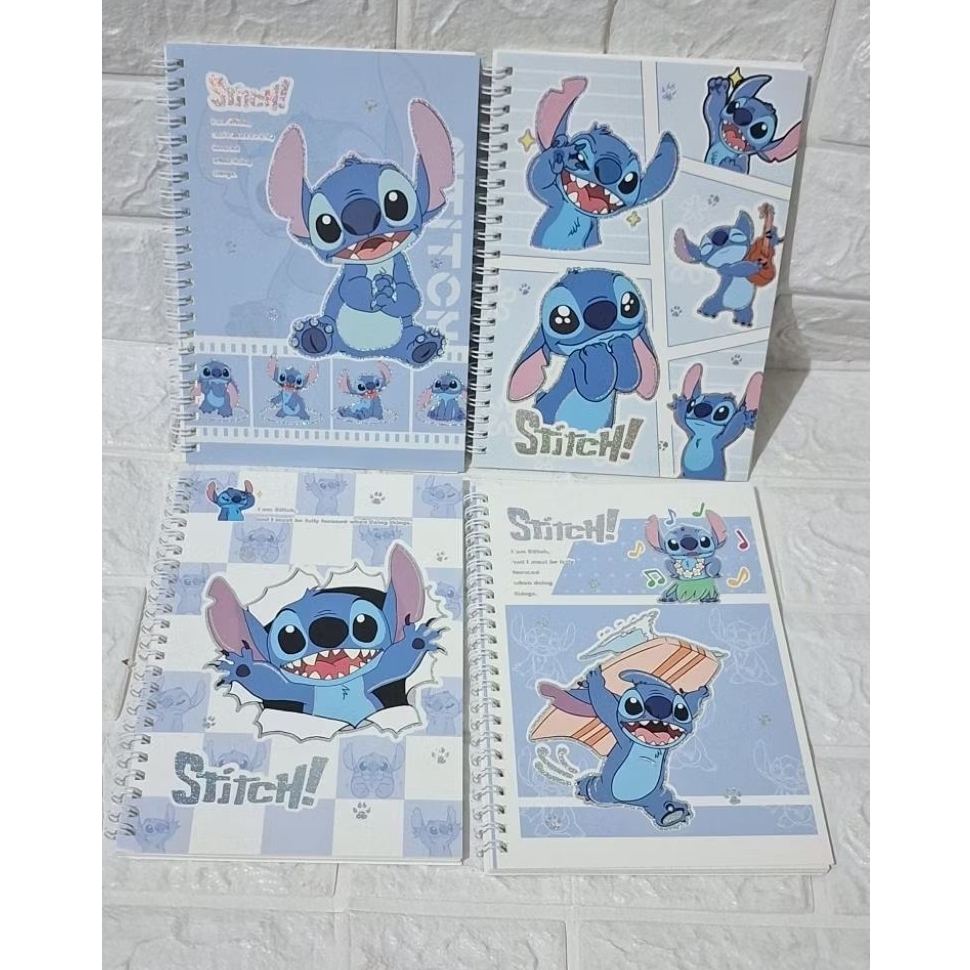 

buku tulis ring motif karakter disney lilo and stitch buku garis sekolah kuliah anak dan remaja