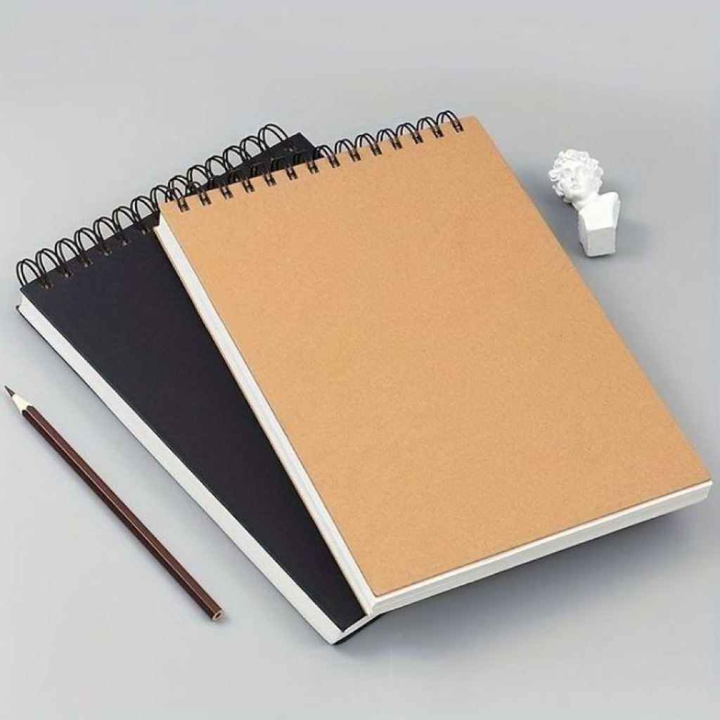 

Notebook A5 / Diary Book / Sketch Book / Journal Book - Ukuran A5 (100 Halaman / 50 Lembar)