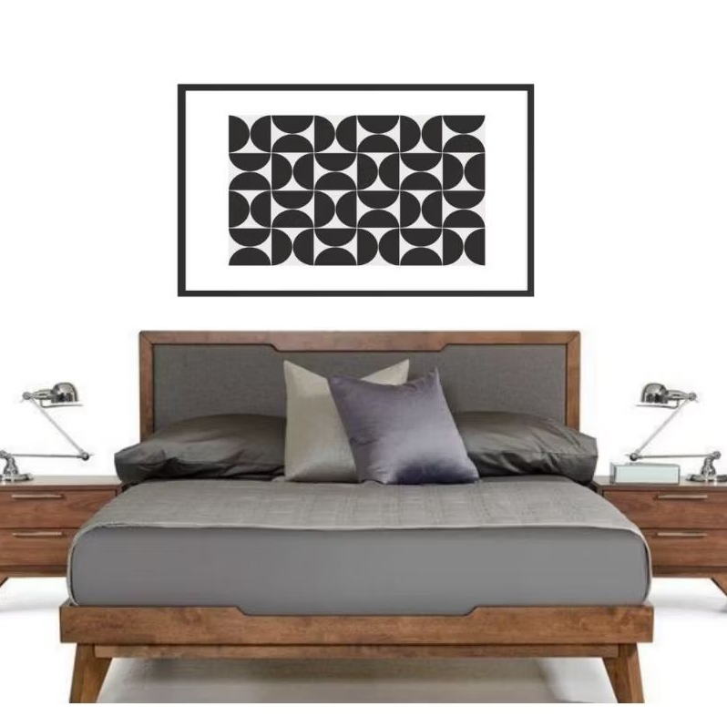 Lukisan Dinding Minimalis Hiasan Mewah Ruangan Kamar