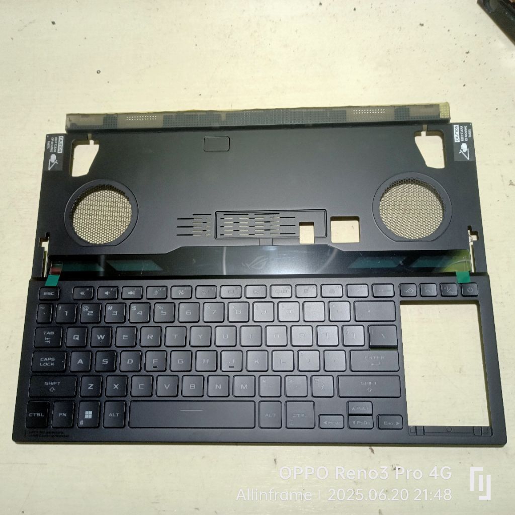 FRAME KEYBOARD LAPTOP Asus ROG Zephyrus Duo 16 GX650 GX650P GX650PI