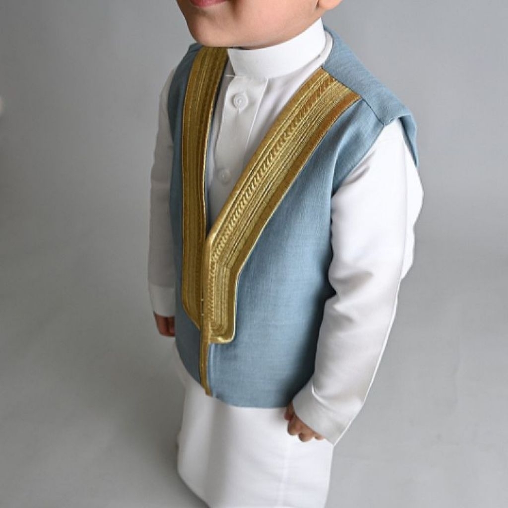 Rompi Outer Vest Anak Laki Laki Ala Arab [Pelindung Gamis]