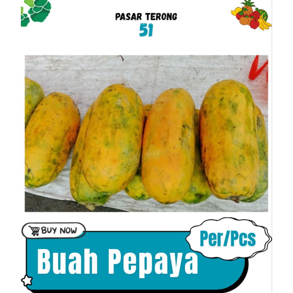 

Buah Pepaya Makassar 20.000
