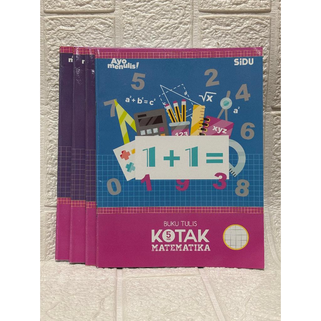 

Buku Tulis SIDU Kotak Matematika 38 Lembar (1 Buah)