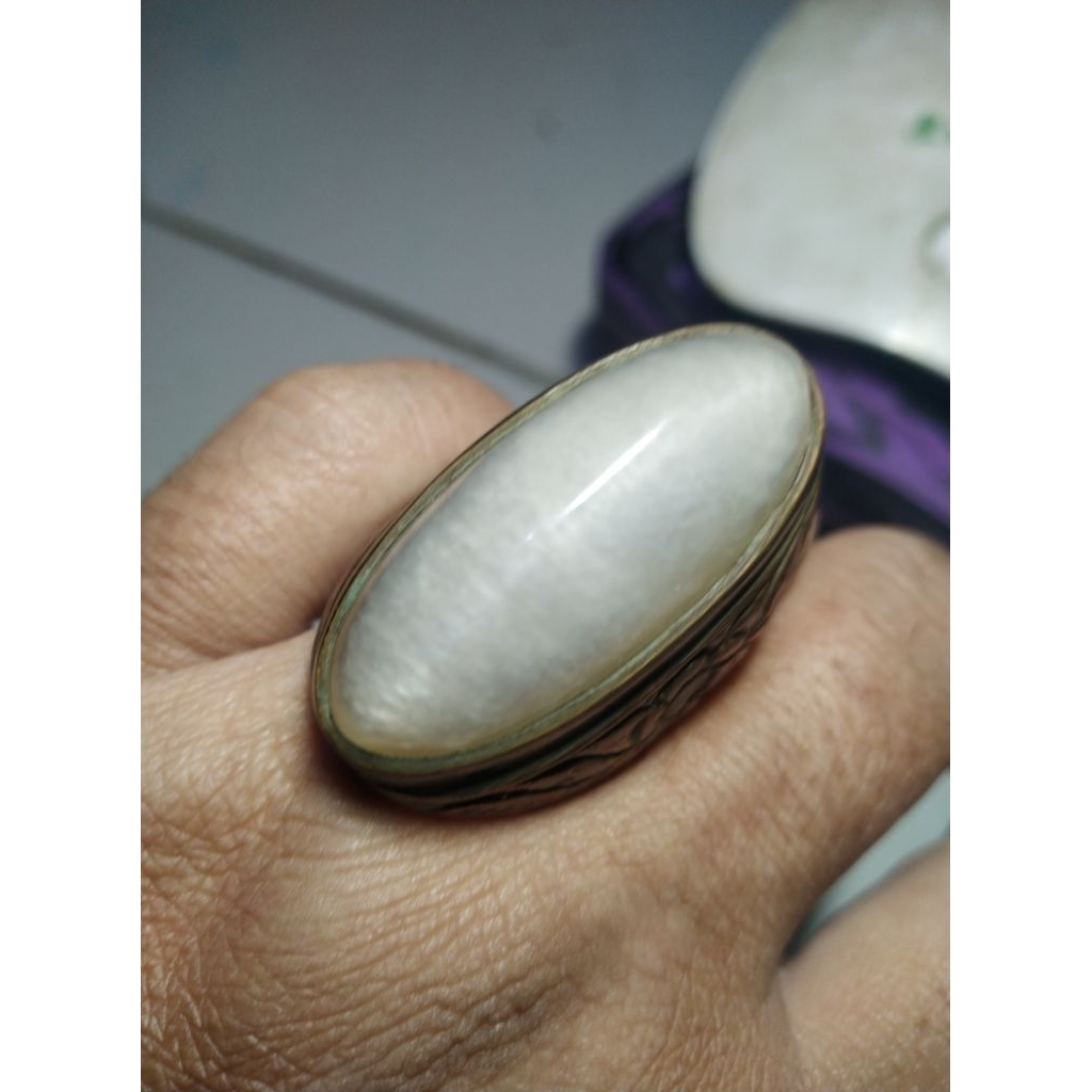 Batu Akik Pandan Kapas Natural