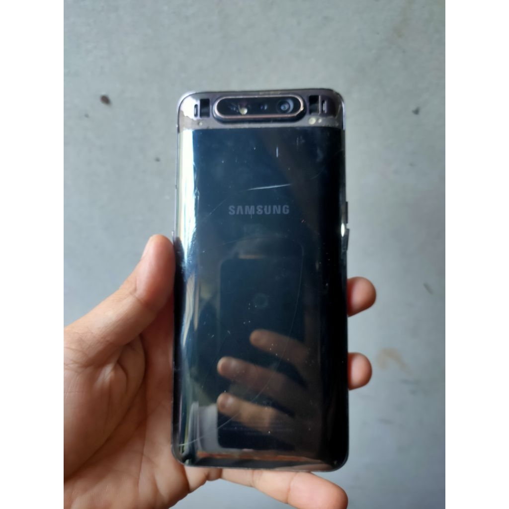 hp second Samsung A80 mesin hidup lcd mati