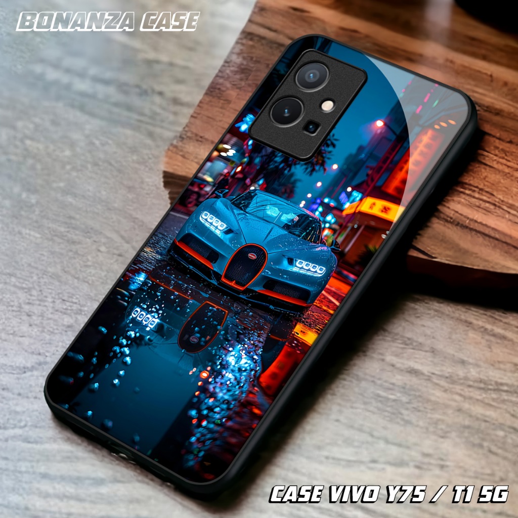 Bonanza - Casing Hp Vivo Y75 / T1 5G - Kesing Hp - Case Glossy - Softcase Sublime - Kesing Hp Vivo T