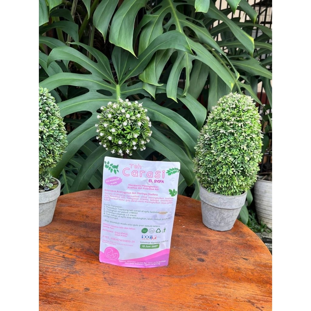 Teh carasi, teh asi, asi booster