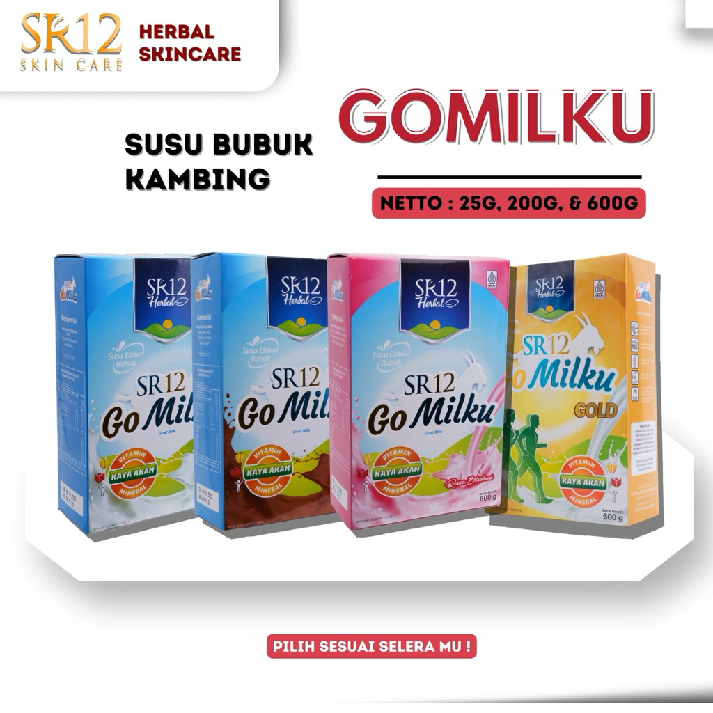 

SR12 Gomilku SR12 / Susu Kambing Ettawa SR12 / Go Milku SR12 / Susu Kambing Etawa