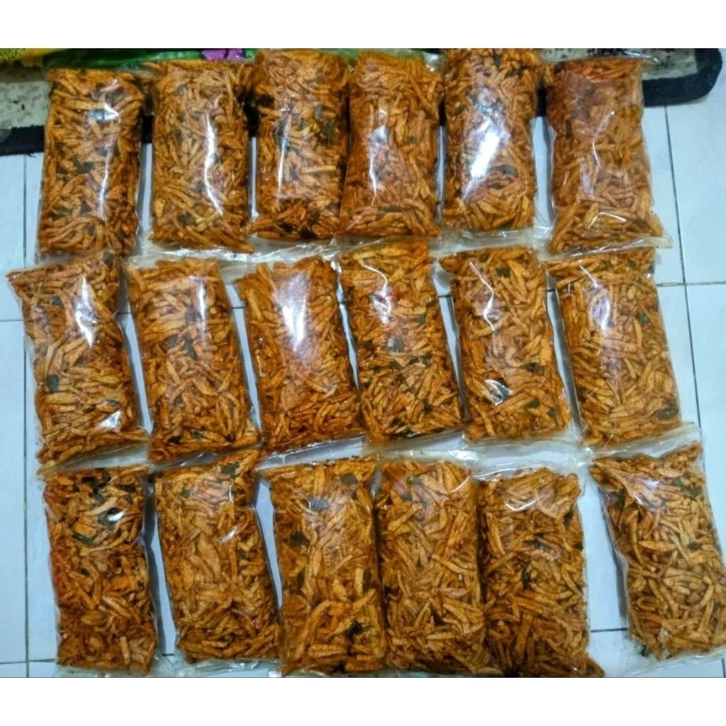

BASRENG PEDAS DAUN JERUK kemasan 500gr