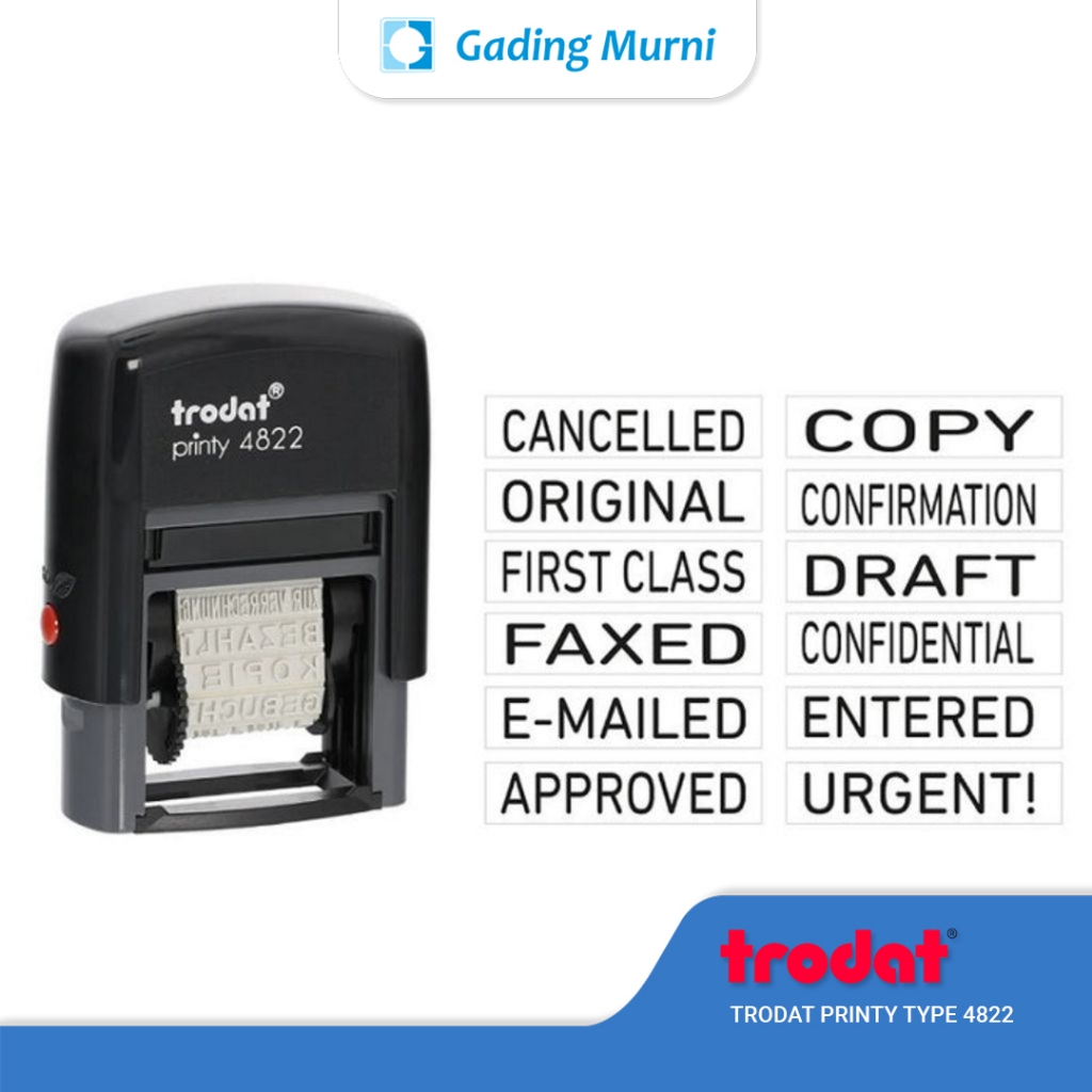 

Stampel Trodat Printy Type 4822