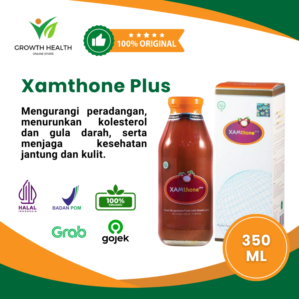 Xamthone Plus Ekstrak Kulit Manggis Original | Xamthone Plus Original