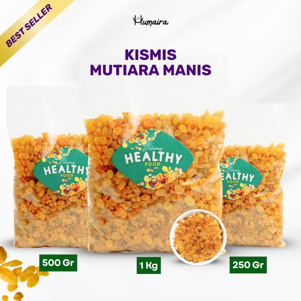 

QH Kismis Simin Mutiara Manis 1 Kg - Original Oleh Oleh Haji Umroh